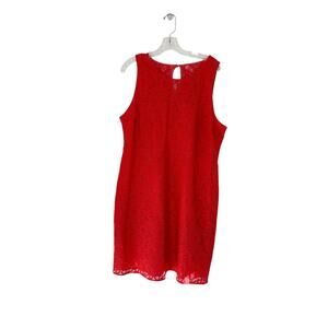 J.Crew Pink Floral Guipure Lace Sleeveless Formal Cocktail Sheath Dress Size 18‎